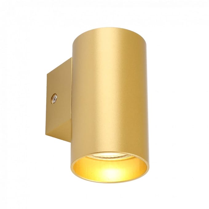 Kosilum - Liv - Wandlamp - Goud/Messing - Aluminium