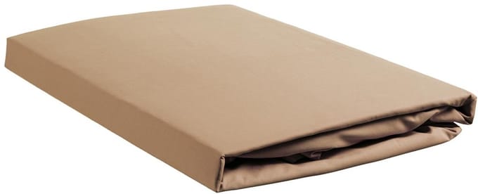 Ambiante - Katoen - Hoeslaken - 140x200 cm - Khaki