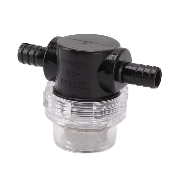 Waterpomp Zeef ABS G1/4 Pomp Draai-op Zeef Irrigatie Pijpleiding Filter voor RV Marine Boot
