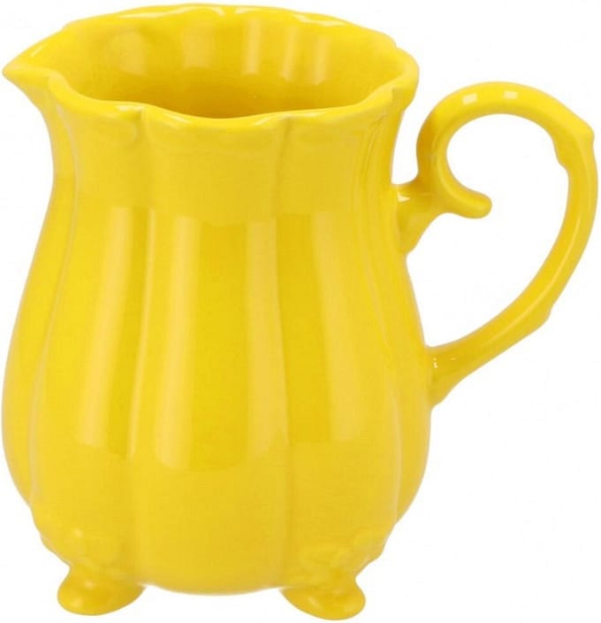 Can you feel it vase yellow 15x11x15cm