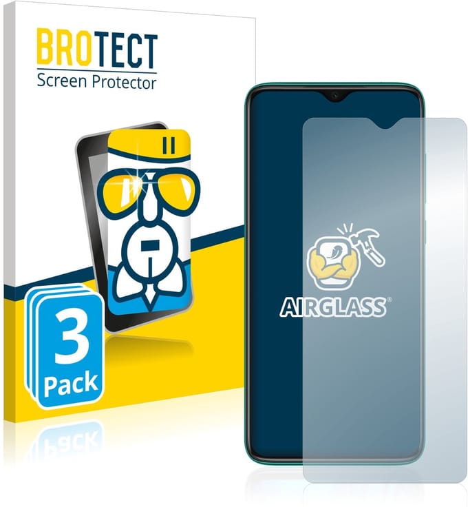 Screenprotector 3 Stuks voor Xiaomi Redmi Note 8 2021 Beschermglas transparant