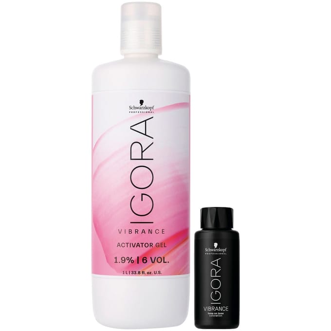Schwarzkopf Igora Vibrance 9,5-1 + Activator Gel 1,9% 1000ml