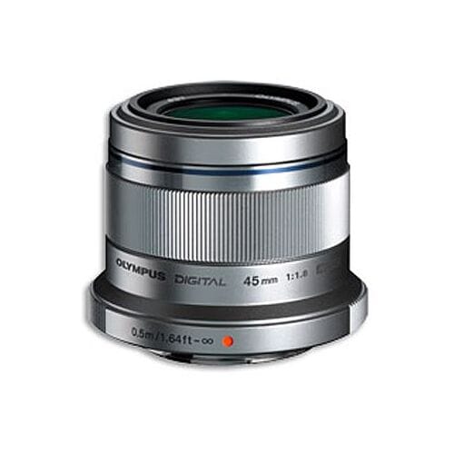 Olympus M.Zuiko AF 45mm f/1.8  Micro Vier Derde zilver