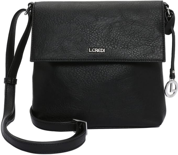 L.CREDI Schoudertas Jana Crossbody Bag Black Zwart