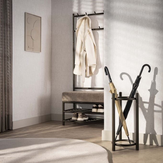 Hoyz Collection - Paraplubak Luno Rond - Drift Brown
