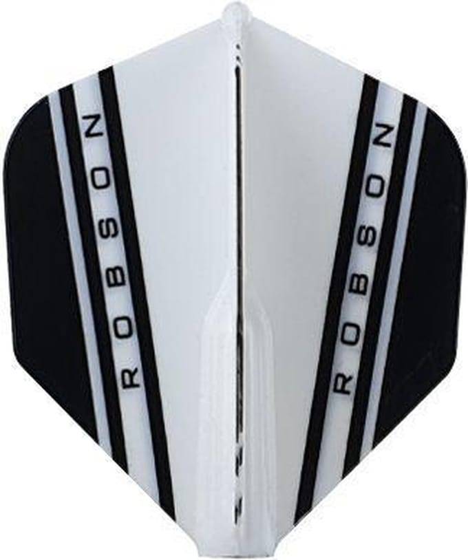 Bull's Robson Plus Flight Std. V - White - Dart Flights