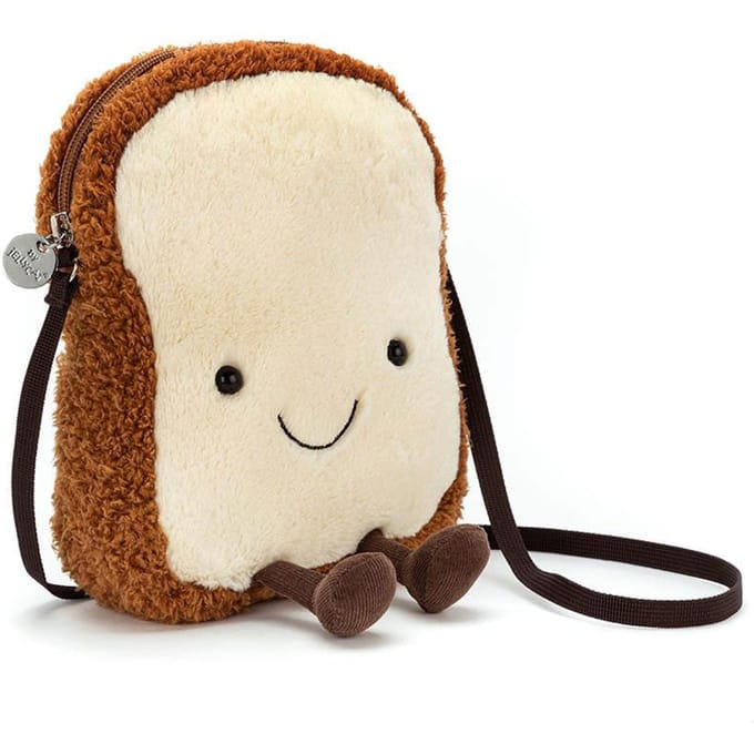 Jellycat schoudertasje Amuseables Toast