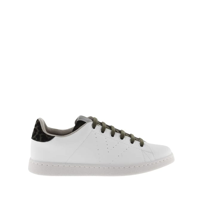 Dames sportschoenen van imitatieleer Victoria Leopard