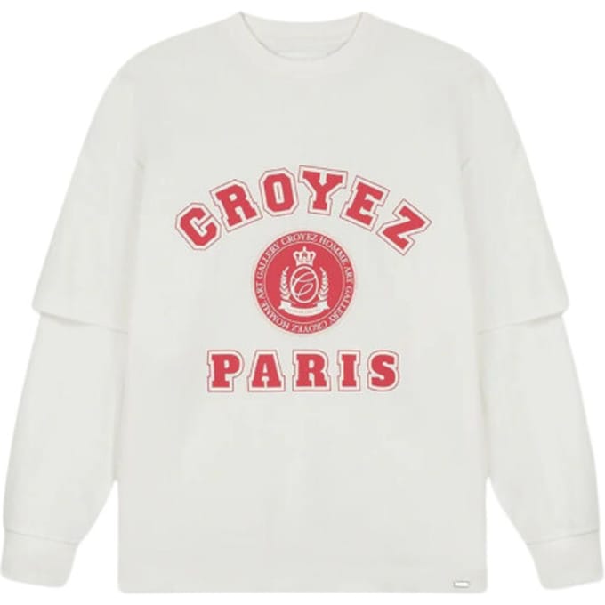 Croyez Bouclier Longsleeve Truien Off White Cra30026019