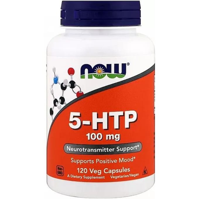 Now Foods - 5-HTP - 100 mg - 120 Vcaps