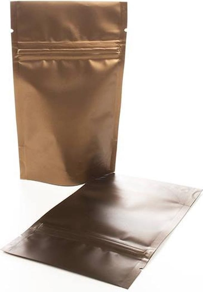 Stazakken Brons 10x6x15cm | 57 gram (100 stuks)