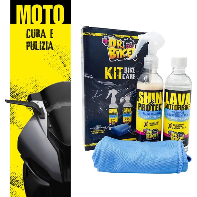 Motorcycle schoonmaakset Dr Bike