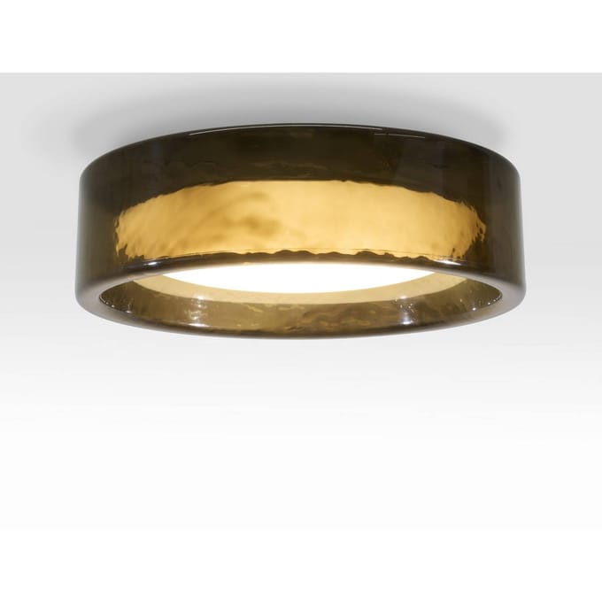 MARSET LED plafondlamp Ringo, Ø 90 cm, donker rookgrijs