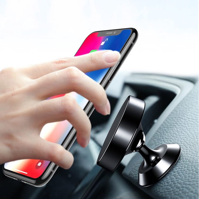 Perfeqt Autohouder magnetisch Universeel voor o.a. iPhone Samsung