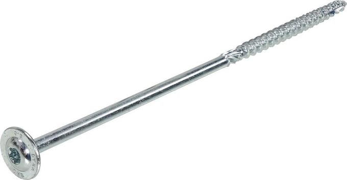 DynaPlus Tellerkopschroeven Indoor 8,0x340/80mm. Torx T-40 VZ VE=50