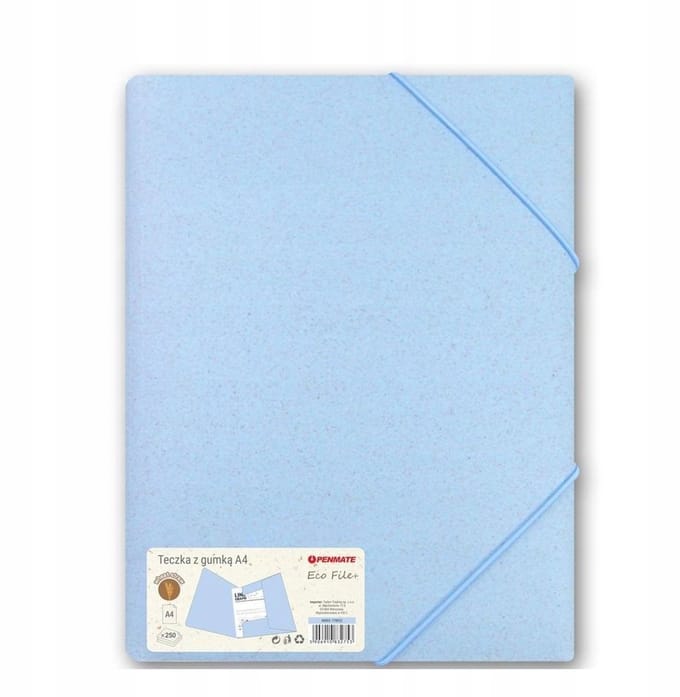 Penmate Blauwe A4 Map met Elastiek - 1 Stuk