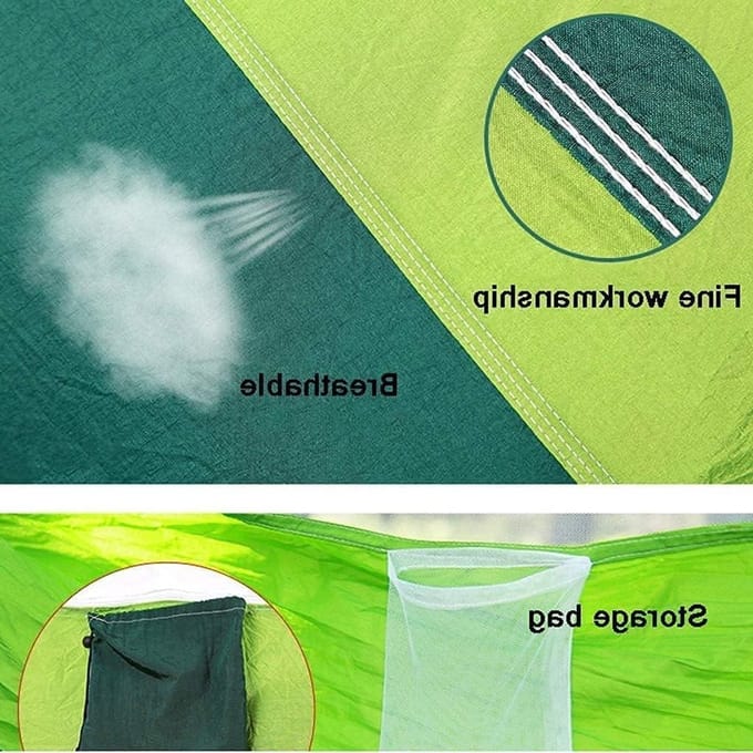 Camping Hangmat - Reishangmat Muskietennet - Outdoor Ontspanning - Draagbaar Compact - N.v.t. - D