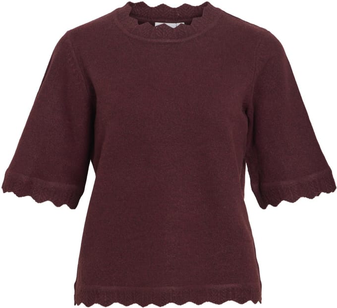 Vila Nikolina 2/4 Knit Shirt Dames - Maat M