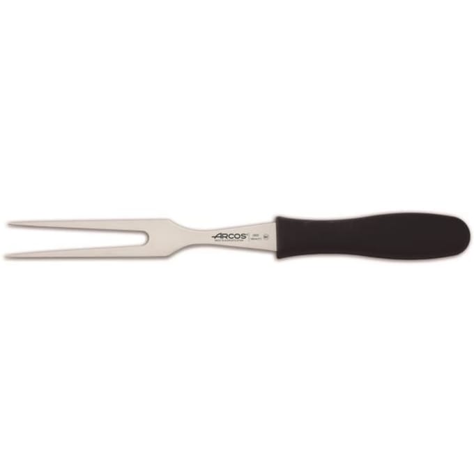Fourchette à trancher - ARCOS - Prof 290325 - Acier inoxydable Nitrum - Lame 18 cm - Polypropylène noir