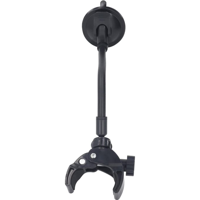 Support Sèche-Cheveux Porte-Sèche-Cheveux Antidérapant Mural Réglable avec Ventouse pour gray