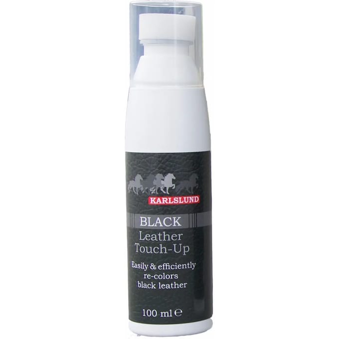 Zwart leer crème Karlslund Touch-up