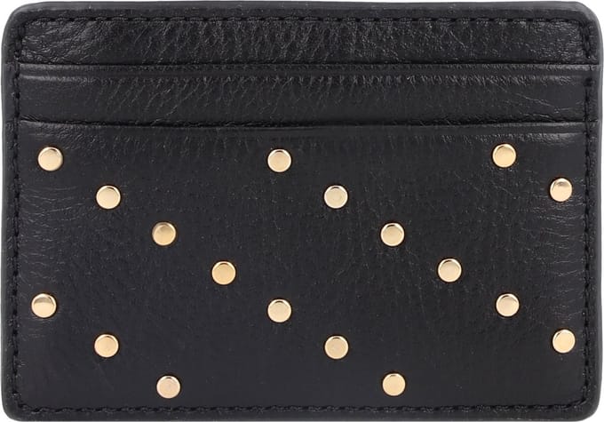 Fossil Steven Kredietkaart etui Leer 9.5 cm - 6 Sleuven - SCHWARZ