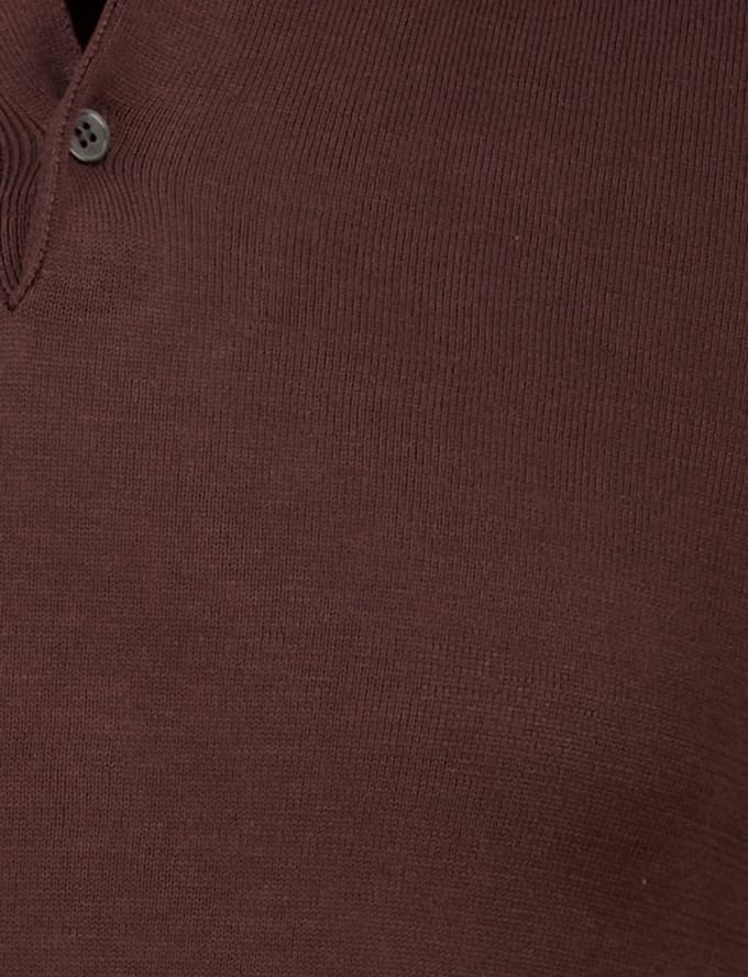 Born With Appetite poloshirt korte mouw bruin