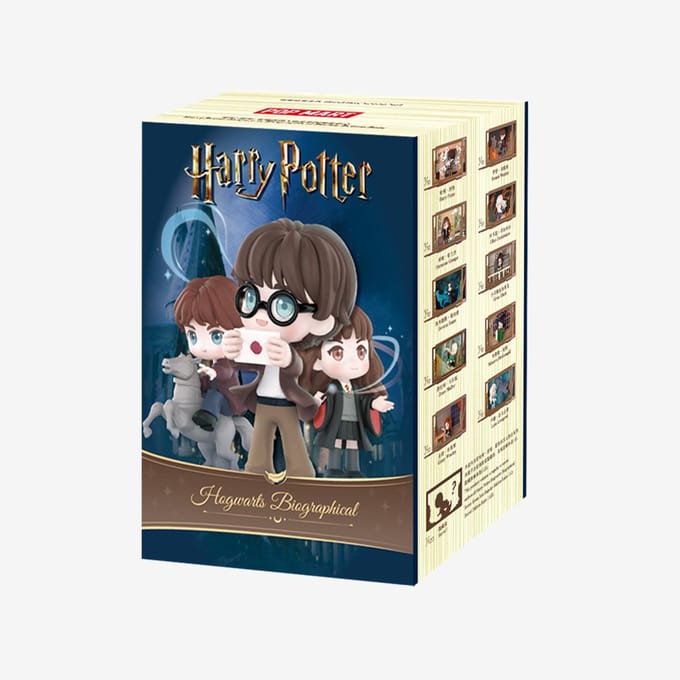 POP MART Harry Potter:Hogwarts Biografische Serie Scènesets Blind Box (Enkelpak / 10-delige set) blue
