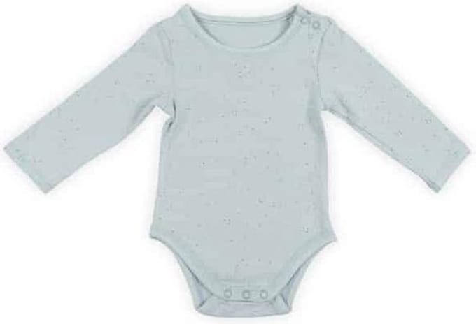 Jollein romper lange mouw Mini dots stone green 74/80