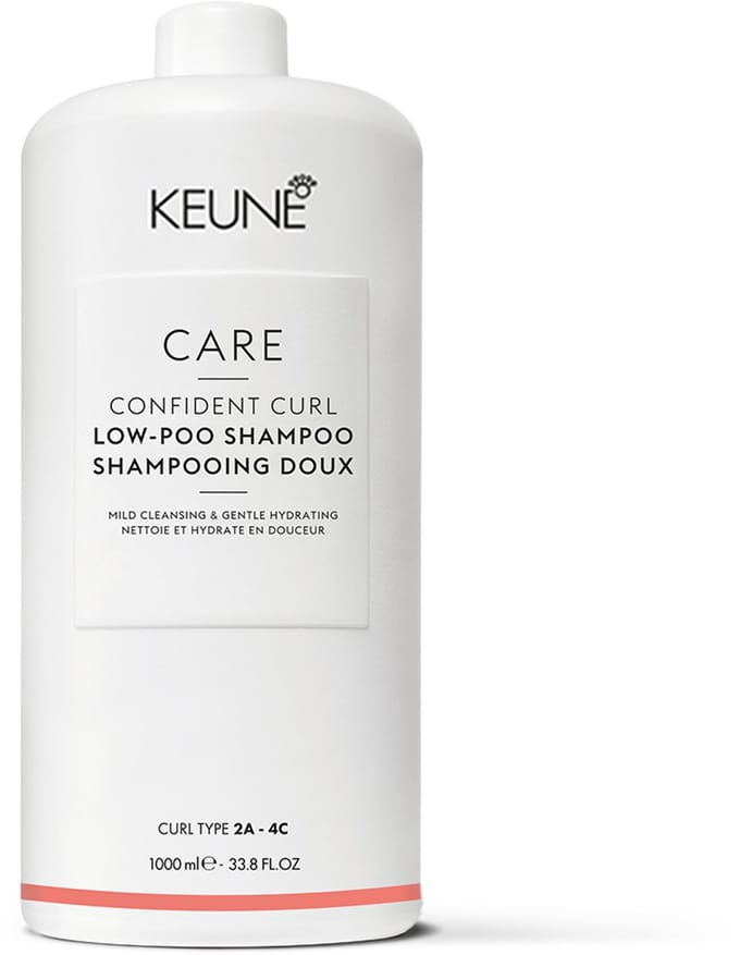 Keune - Care Confident Curl Low-Poo Shampoo - 1000ml - Sulfaatvrije formule