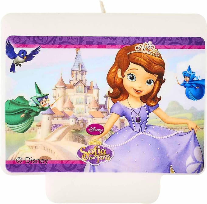 PROCOS - Verjaardagskaarsje van Prinses Sofia - Decoratie > Kaarsjes
