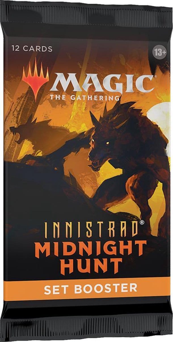 Magic The Gathering Midnight Hunt Set Booster 1 stuk