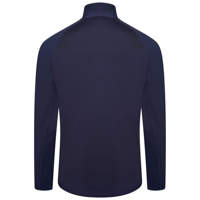 Dare 2B Heren Fuser Core Stretch Half Zip Thermo Top (Nachtelijke Marine)