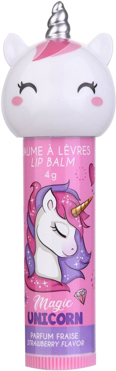 Unicorn Lippenbalsem - Aardbeismaak - Lip Balm - 4 Gram - Vegan
