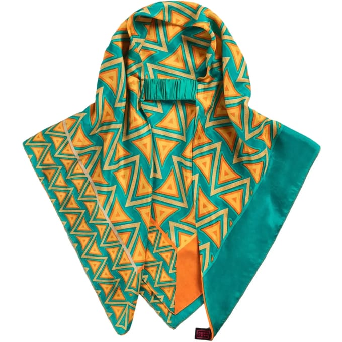 Vrouwen sjaal met print Stefanel Turban