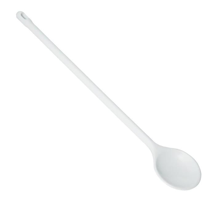 HENDI Roerlepel – Hittebestendig PBT – Wit – 575x105 mm – Magnetron- en vaatwasmachinebestendig