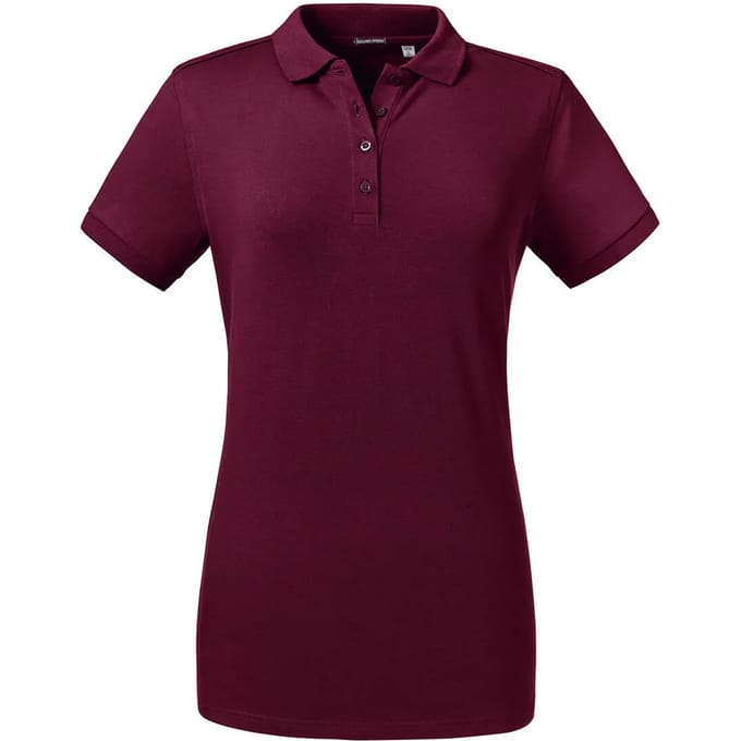 Damespolo Russell Athletic Tailored Stretch