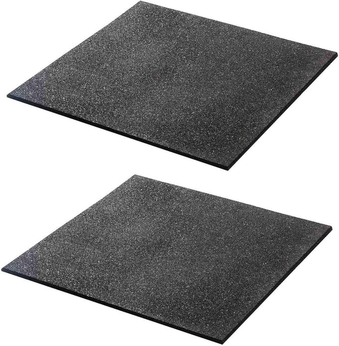 Set van 2 antislip anti-vibratiematten voor wasmachines en drogers