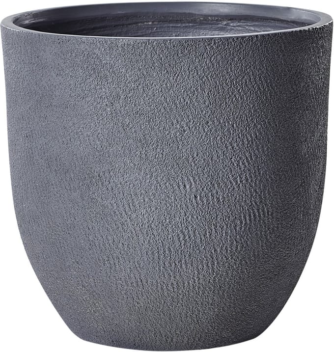 KANNIA - Bloempot - Lichtgrijs - 55 cm - Klei-vezelmengsel