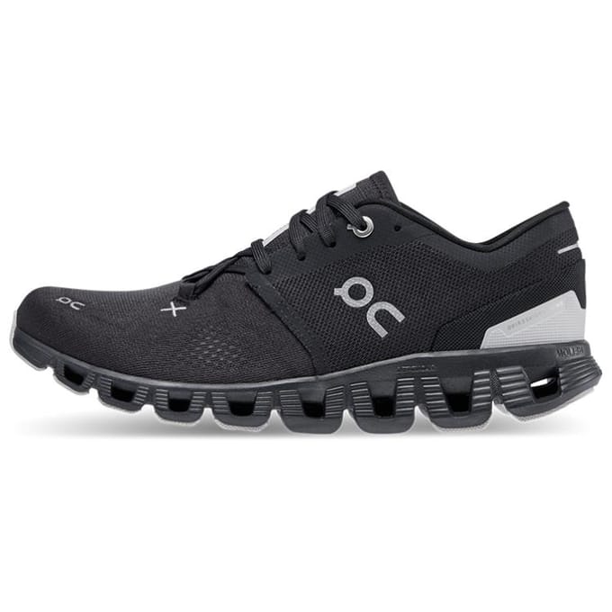 On Cloud X 3 Comfortabele Ronde Neus Lage Top Trainingsschoenen Dames Zwart 60.98696 37.5 black