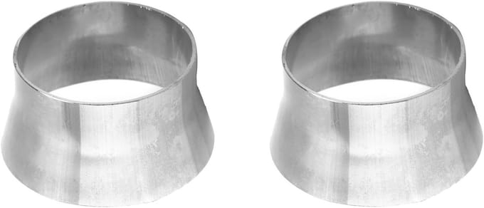 Dailygoods - RVS Overgangsadapter voor Buizen 2.5" naar 3"