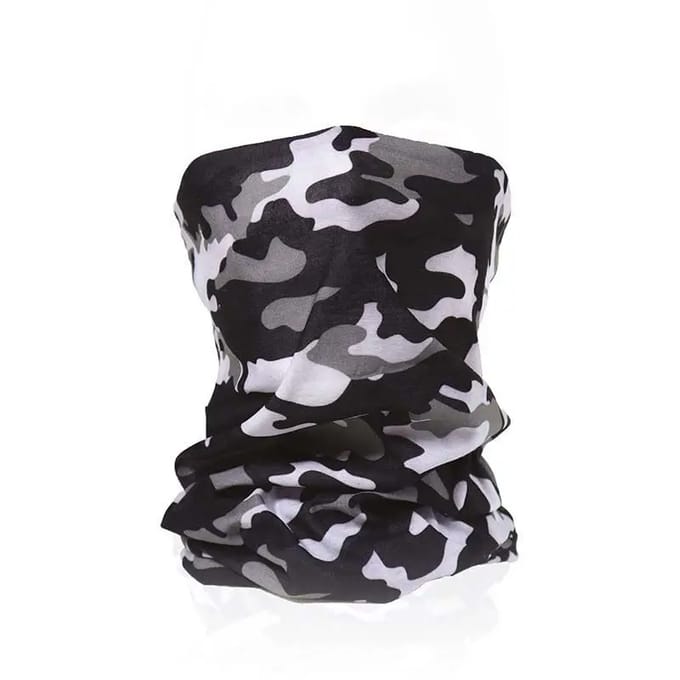 Bedrukte motor choker Harisson Artic Camo