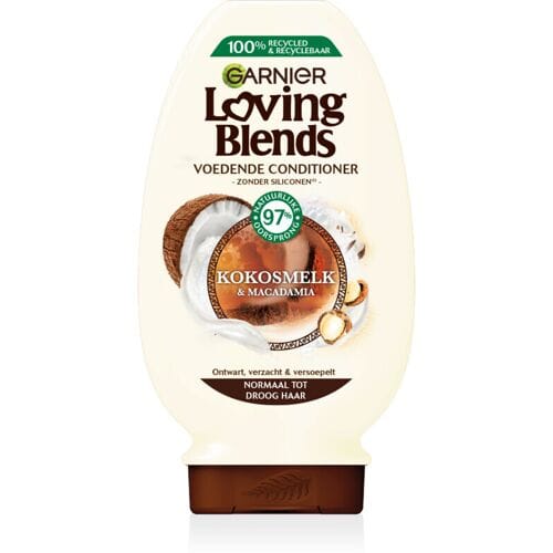 Garnier conditioner Loving Blends kokosmelk & macadamia 250 ml