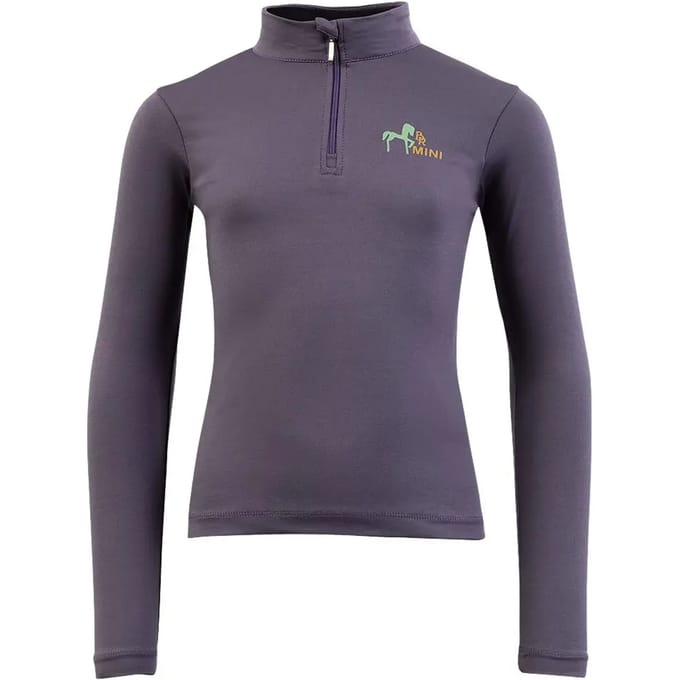 Br Trainingsshirt Br Mini Zip-up Kids Paars - 116