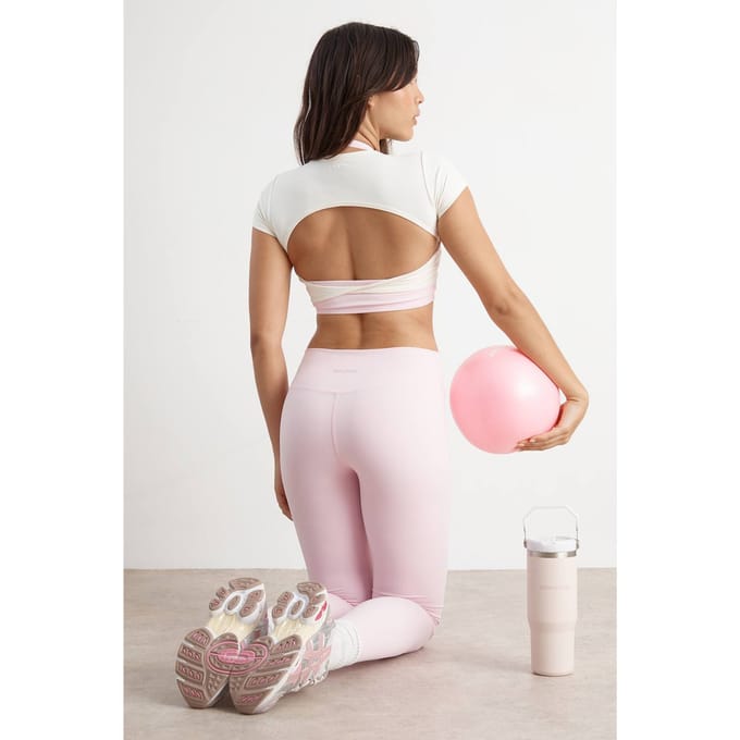 Dames DSGN Studio Ultra Sculpt Highwaist Legging | Baby Roze | Maat: Medium