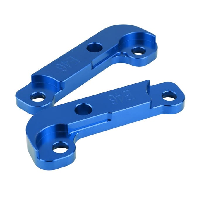 Aluminium Power Tuning Drift Lock Adapter Kit, Vergroot de draaihoek met 25 procent voor BWM E46 M3 Blauw blauw