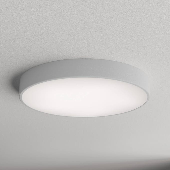 TEMAR LIGHTING Plafondlamp Cleo 600, Ø 60 cm grijs
