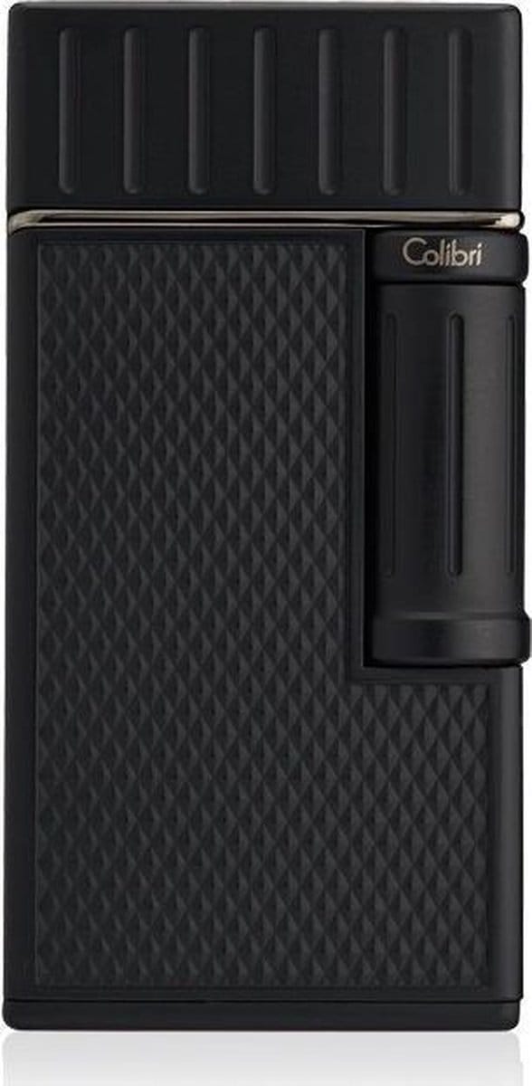 Aansteker Colibri Julius V Twin-Flame zwart