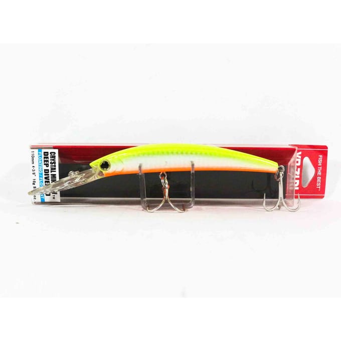 Yo Zuri Crystal Minnow DD 110 mm drijvend kunstaas R1135-HCL (1114)