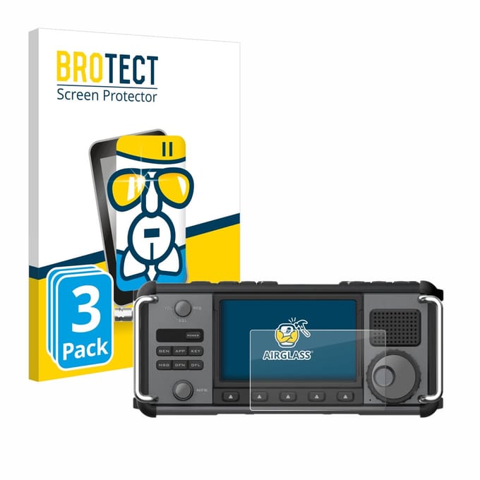 Screenprotector 3 Stuks voor Xiegu X6200 Beschermglas transparant